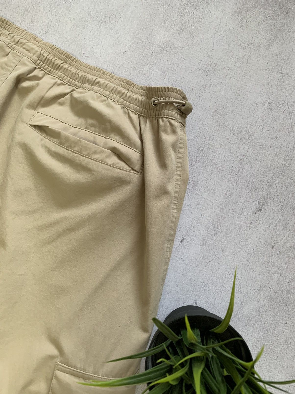 Nike × Vintage Vintage Nike Pants Track Cargo Nylon Baggy Double Knee 90s Size US 36 / EU 52 - 7 Thumbnail