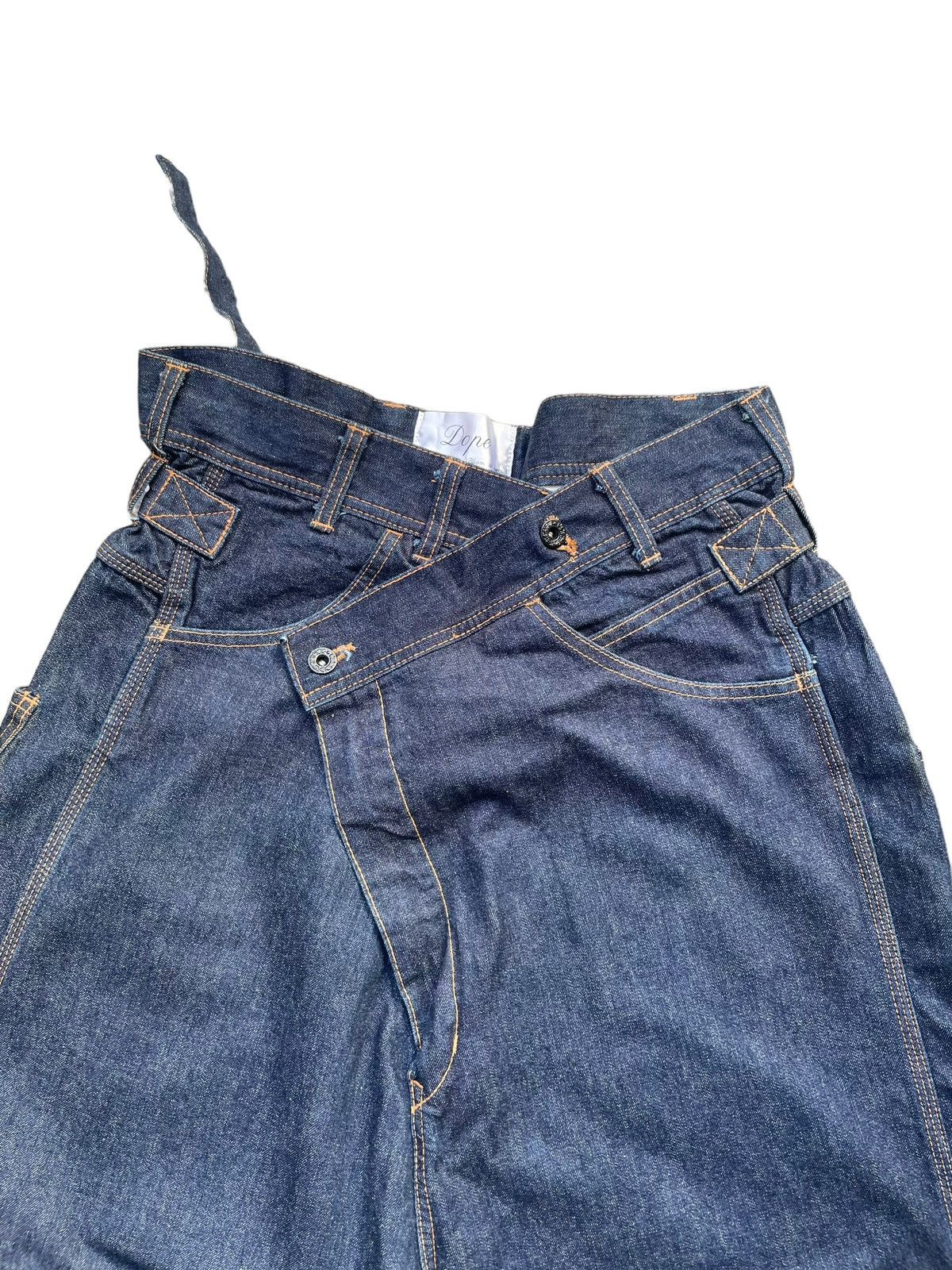 Japanese Brand Dope Custom Denim Size US 31 - 4 Thumbnail