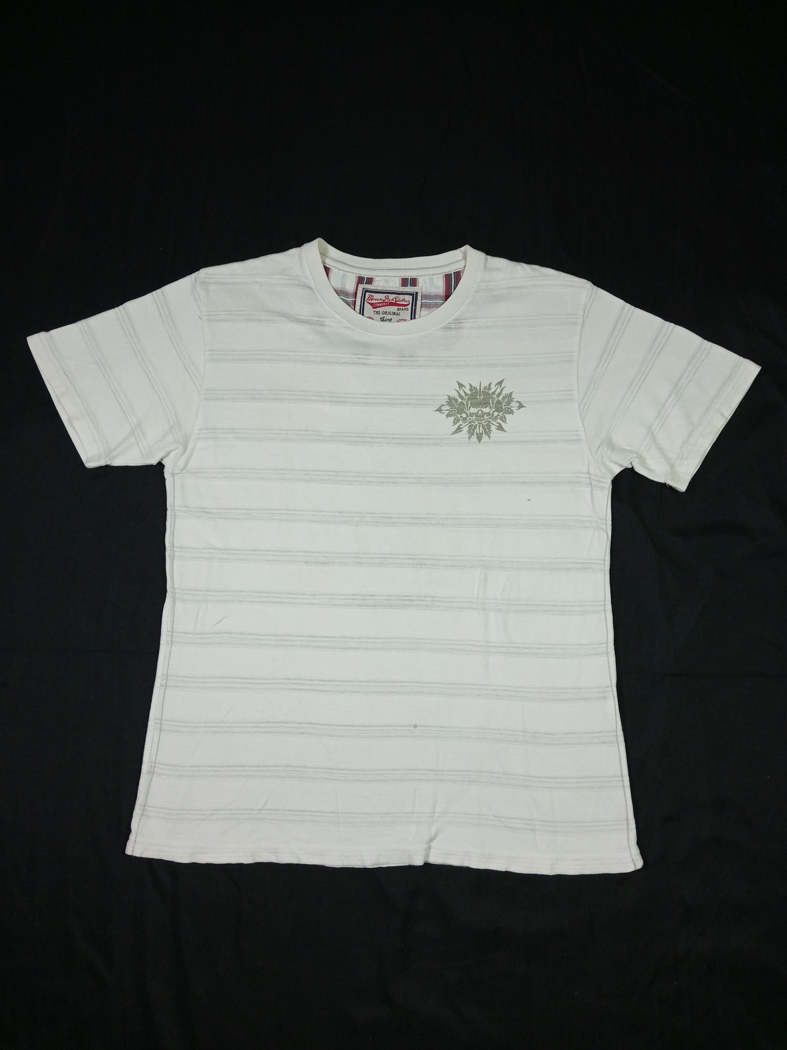 Hysteric Glamour × Japanese Brand × Le Grande Bleu (L.G.B.) Japanese Brand Moven Pick Skull Punk Rock Poem Tshirt Size US M / EU 48-50 / 2 - 1 Thumbnail