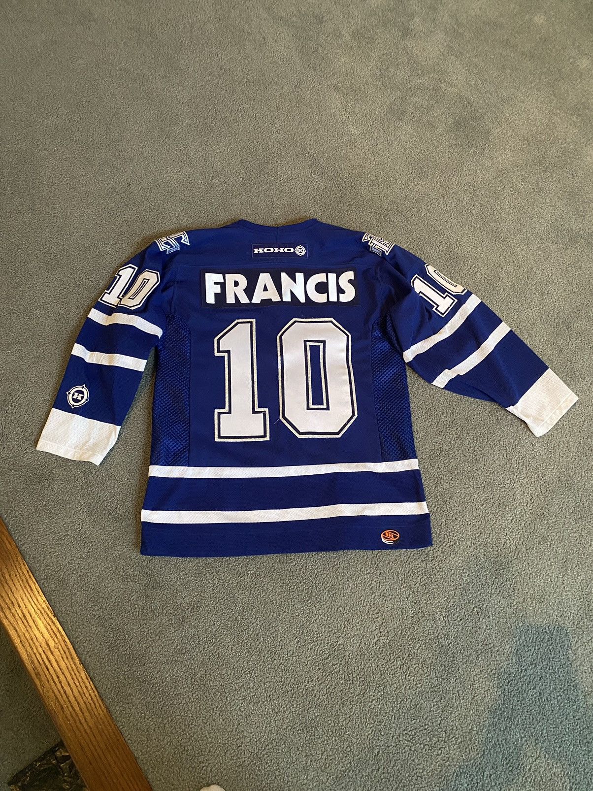 Ccm × NHL × Vintage Rare Vintage Koho Toronto Maple Leafs Ron Francis Jersey Size US M / EU 48-50 / 2 - 2 Thumbnail