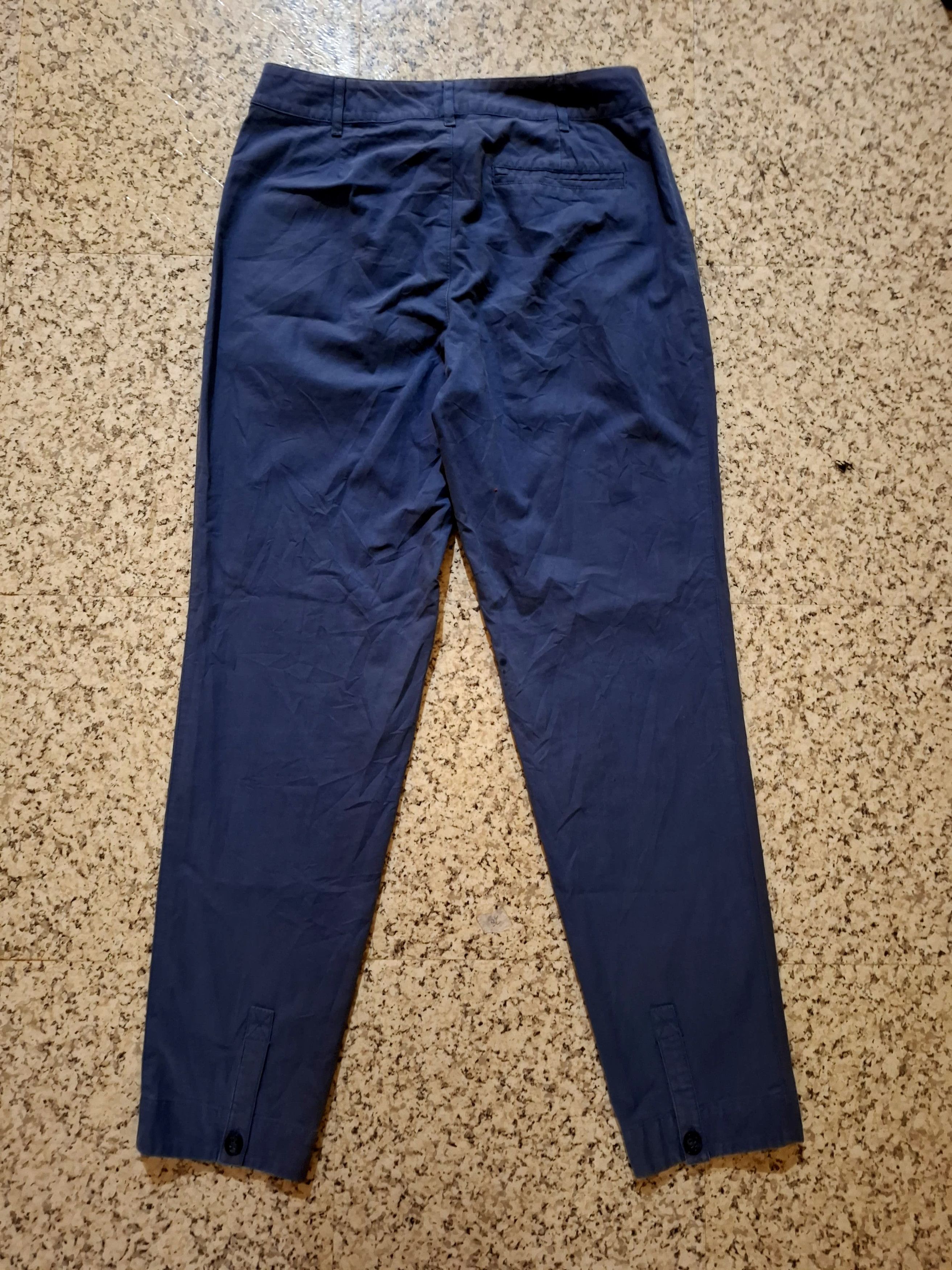 A.P.C. VINTAGE A.P.C. Blue Adjustable Button Cuff Tapered Chinos Size 28" / US 6 / IT 42 - 11 Thumbnail