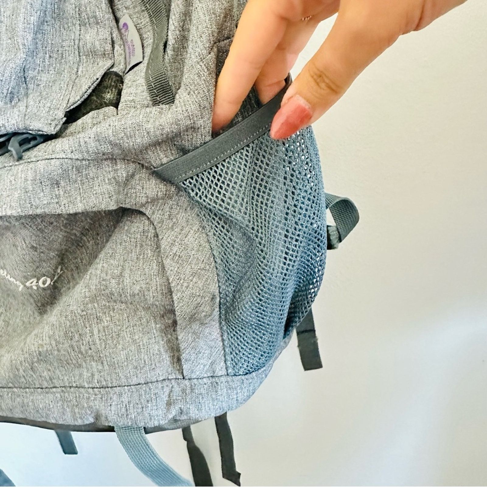 Eastern Mountain Sports MOUNTAINTOP Silver Grey Hiking Camping Outdoors Backpack Bag Size ONE SIZE - 11 Thumbnail