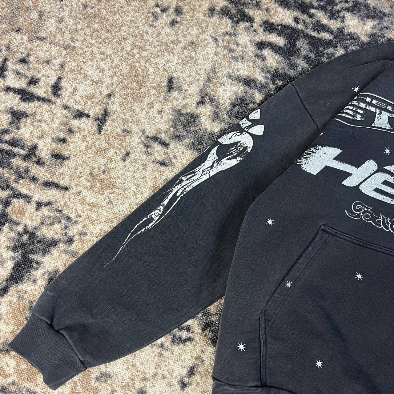 HELLSTAR Hellstar Racer Space Grey Hoodie Baggy Boxy Fit Full Print Size US M / EU 48-50 / 2 - 6 Thumbnail