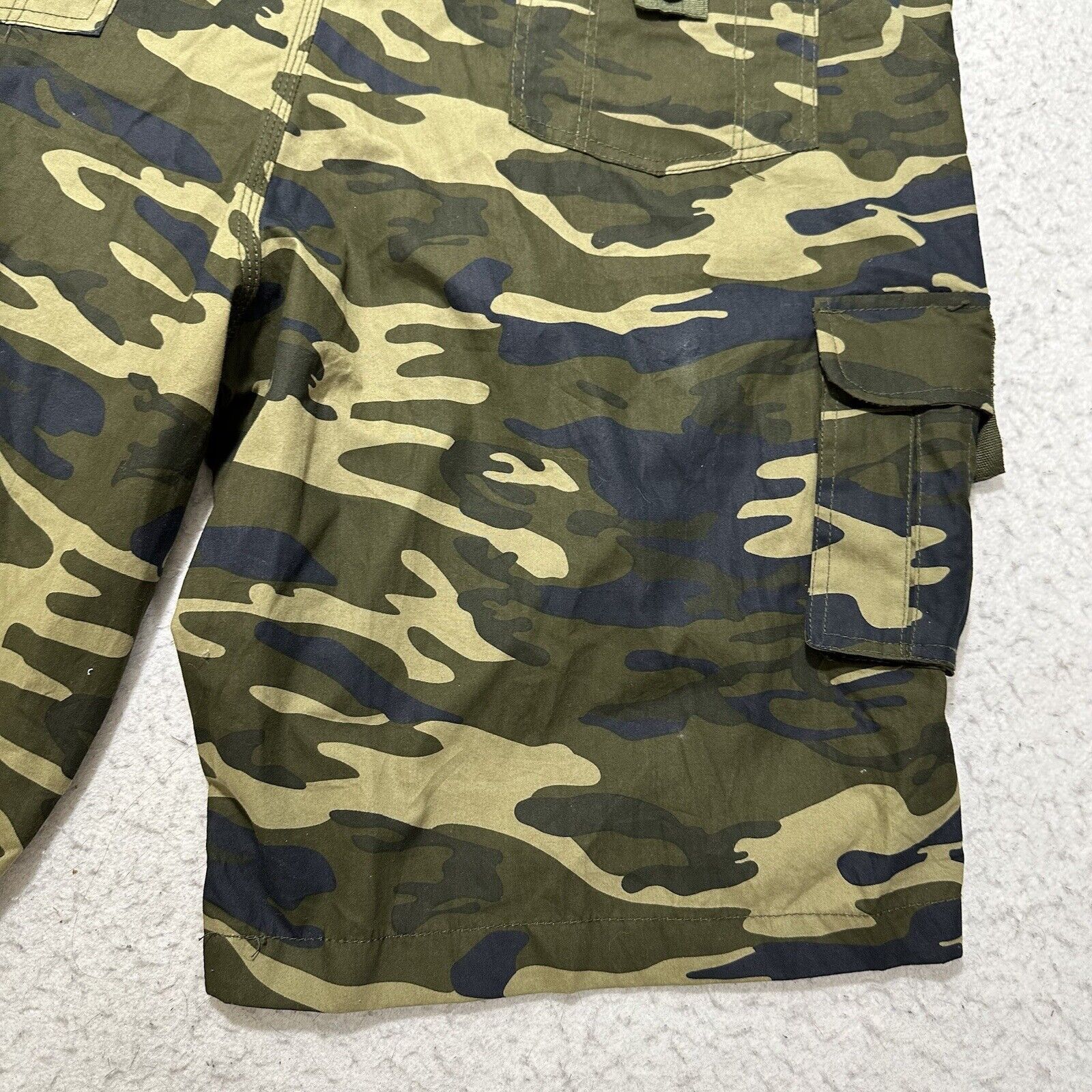 Alexander Julian Alexander Julian 44 Cargo Shorts 11.5" Inseam Green Camo Size US 44 / EU 60 - 10 Thumbnail