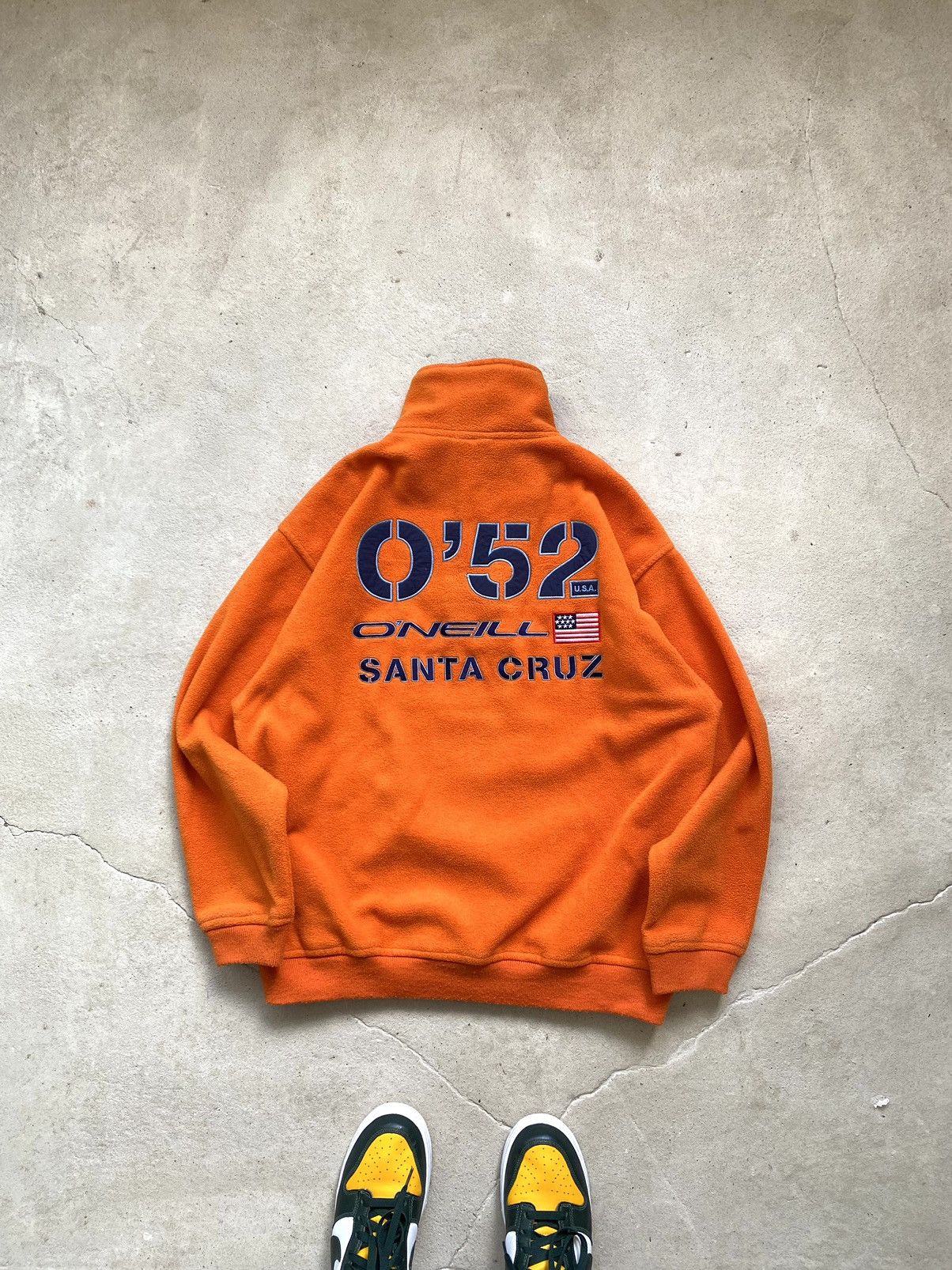 Japanese Brand Vintage 90s O’Neill Big logo Fleece Sweater Y2K Size US M / EU 48-50 / 2 - 1 Thumbnail