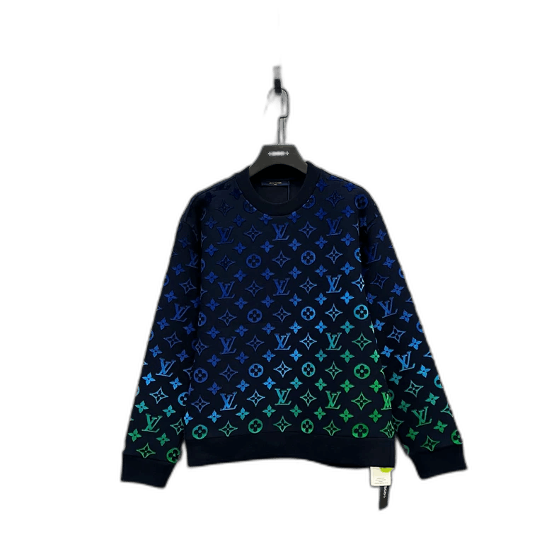 Louis Vuitton Louis Vuitton Gradient Logo Sweatshirt M Size Size US M / EU 48-50 / 2 - 1 Thumbnail