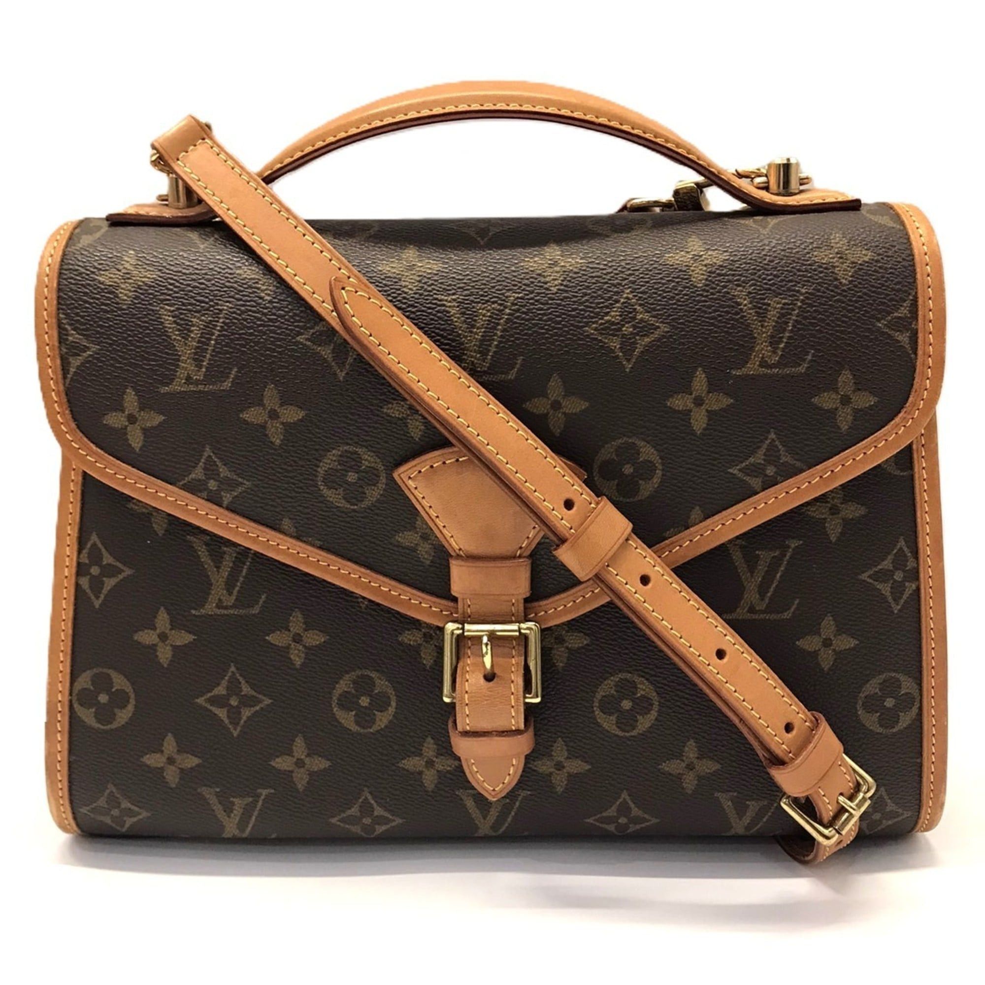 Louis Vuitton Louis Vuitton Bel Air Monogram Shoulder Bag Handbag Brown M51122 LOUIS VUITTON Size ONE SIZE - 1 Thumbnail