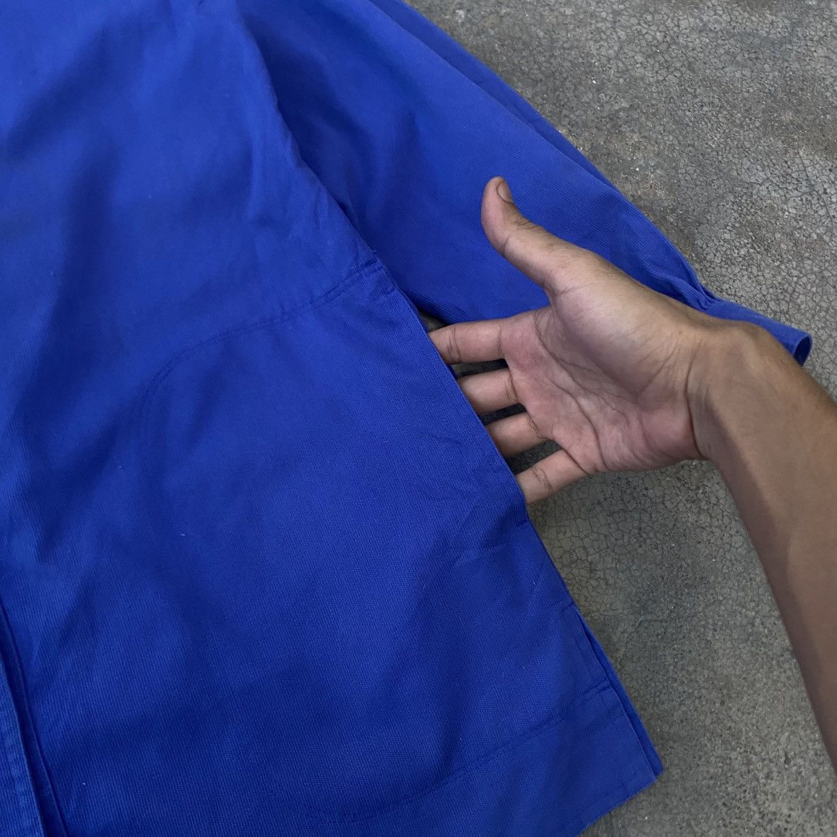 Yves Saint Laurent ‼️LAST DROP‼️YSL French Work Jacket Blue Vintage YSL Paris Size S / US 4 / IT 40 - 13 Thumbnail