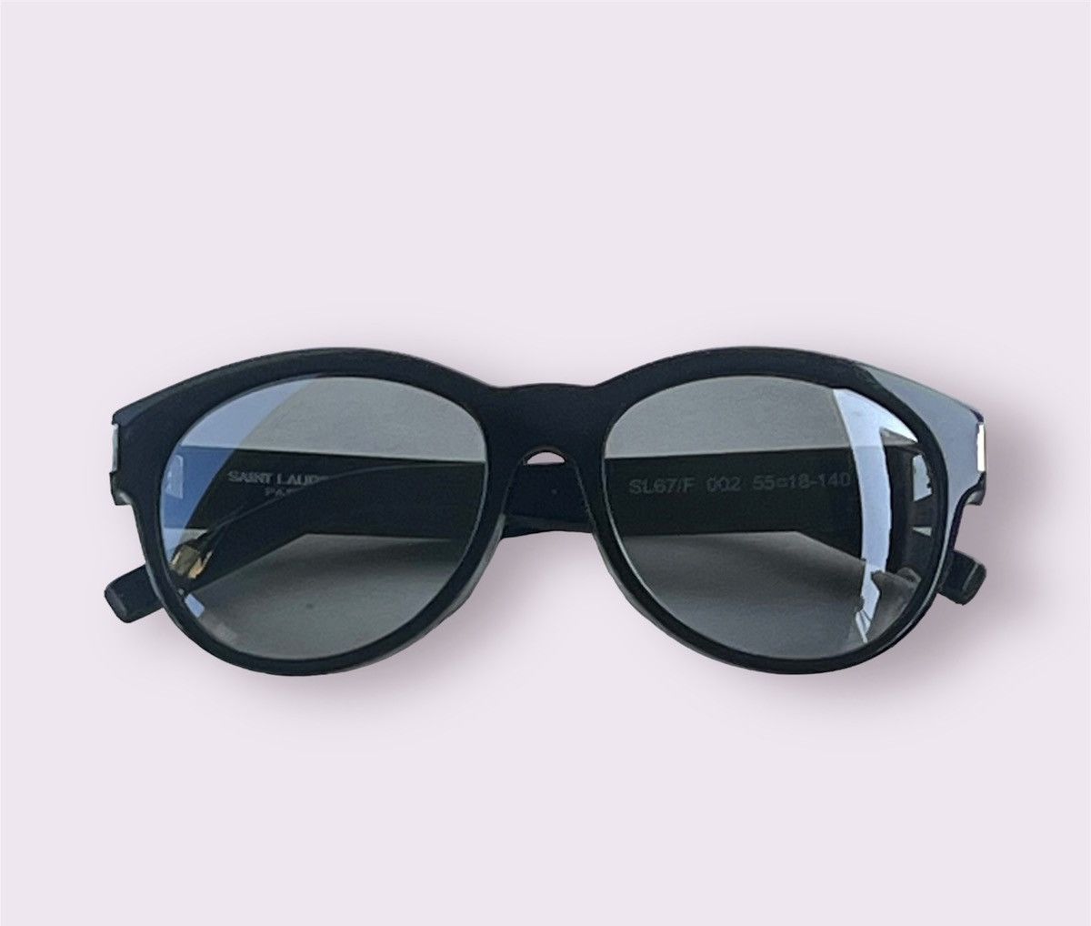 Saint Laurent Paris Saint Laurent Black Cat Eye SL 67 Black Women’s Sunglasses Size ONE SIZE - 5 Thumbnail