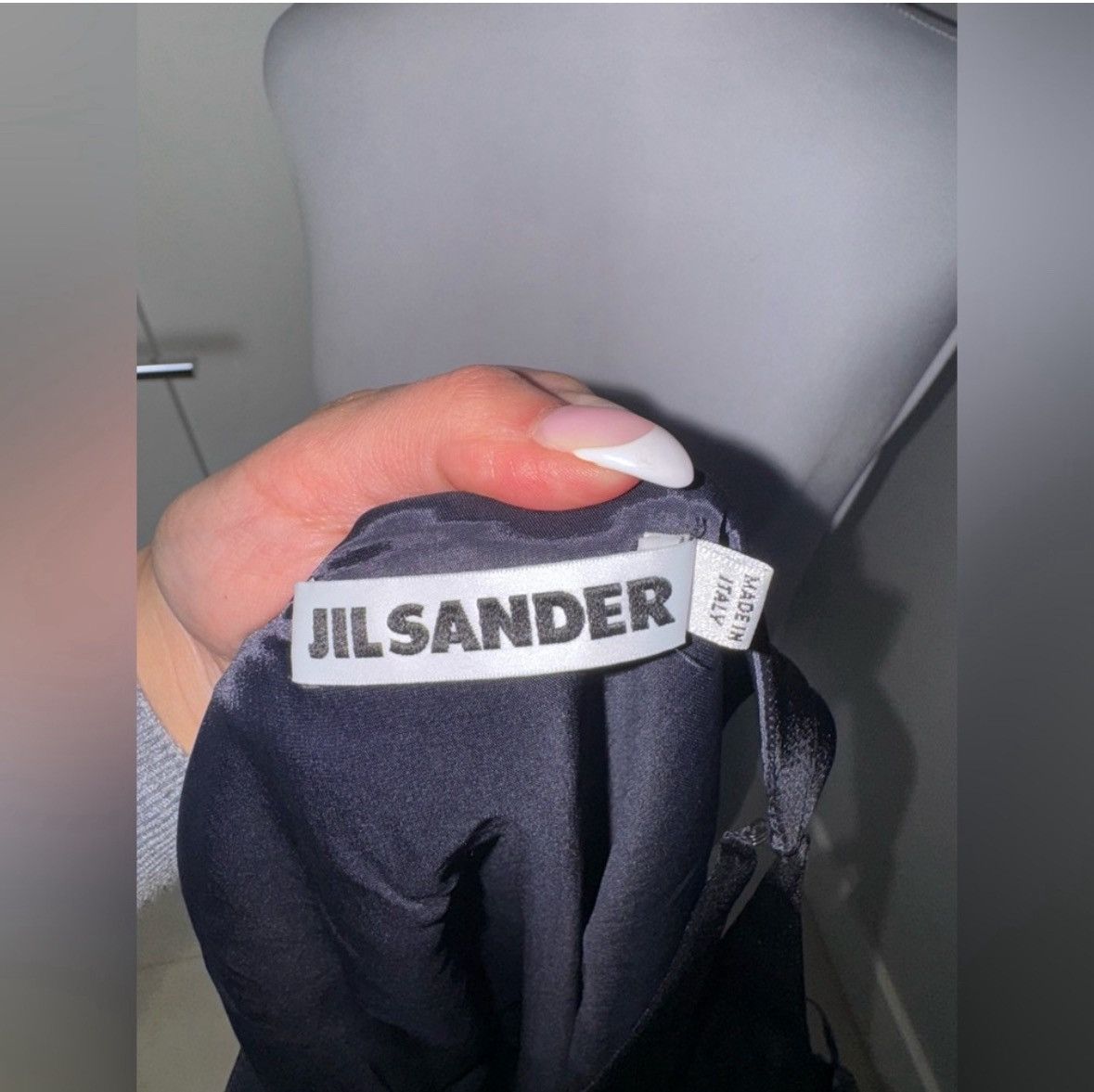 Jil Sander Jill Sander Zenni Dress in Black/Size 4 Size S / US 4 / IT 40 - 7 Thumbnail