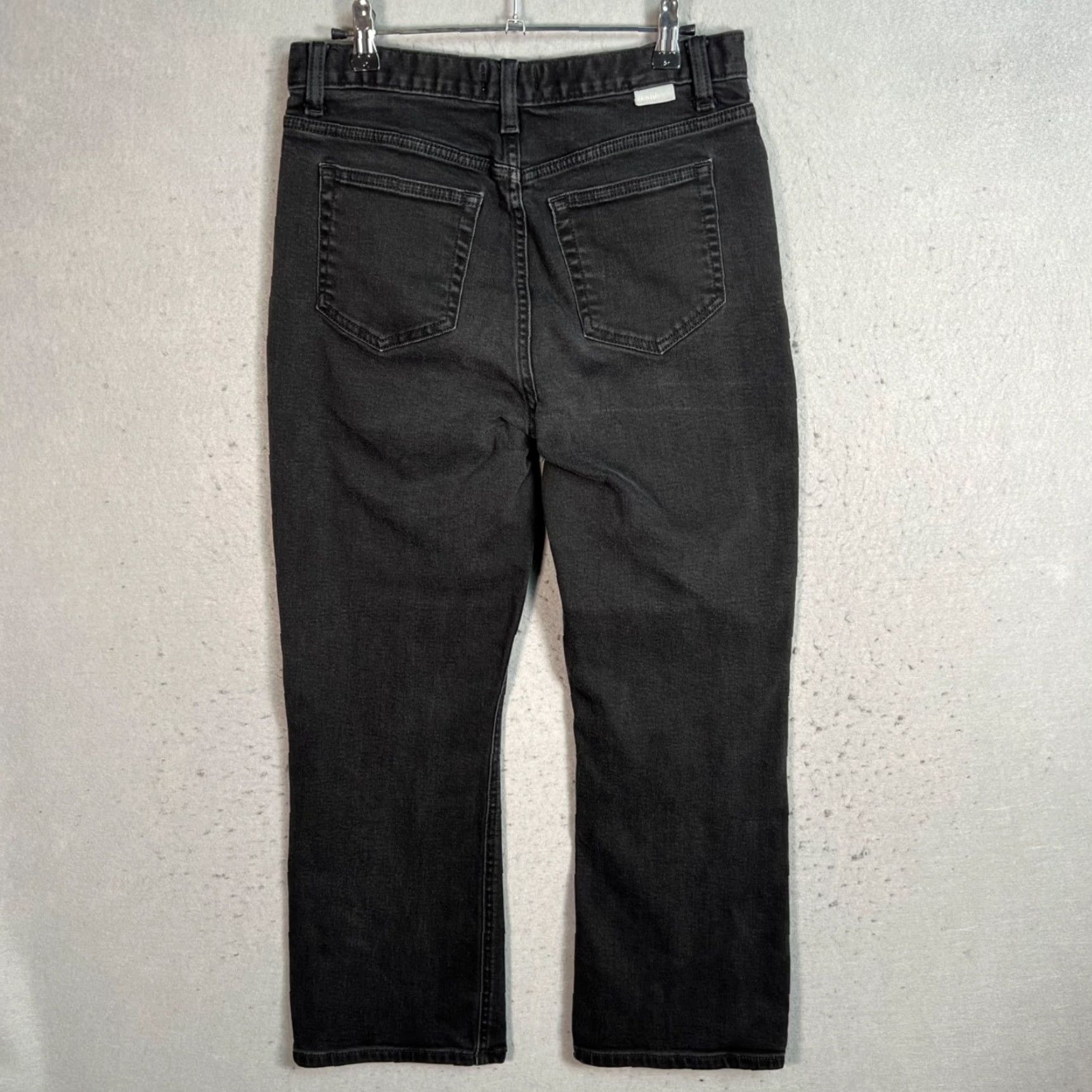 Boyish Boyish Brady La Strada Jeans Size 28 Black Denim Cotton Blend Women’s Jeans 5-Pocket Straight Inseam 25 in Vintage No Mens Womens Girls Size 28" / US 6 / IT 42 - 2 Thumbnail