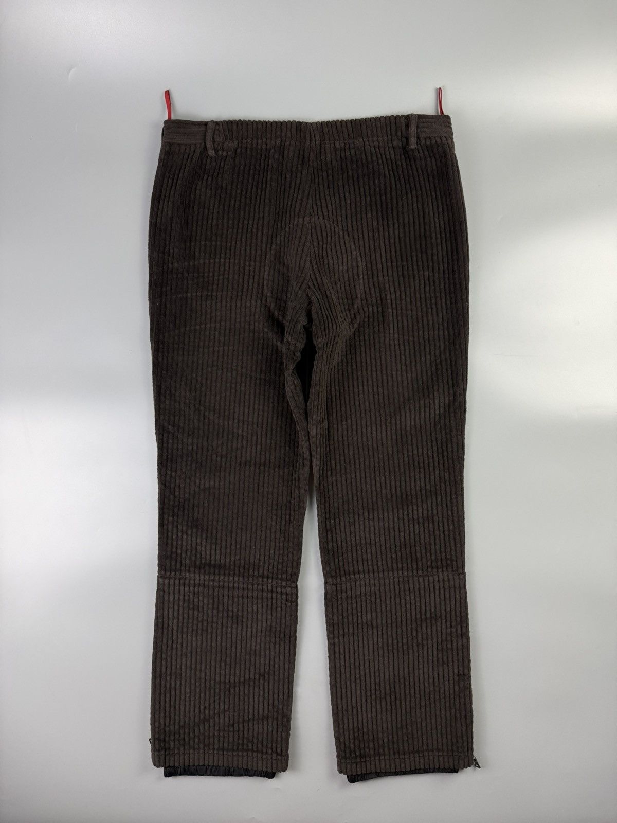 Prada Prada - Red Tab Corduroy Nylon Pants Size US 34 / EU 50 - 12 Thumbnail