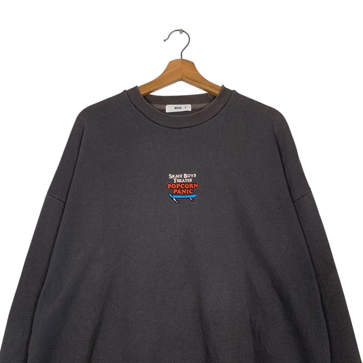 Japanese Brand Skate Boys Theater Popcorn Panic Sweatshirt Size US M / EU 48-50 / 2 - 3 Thumbnail