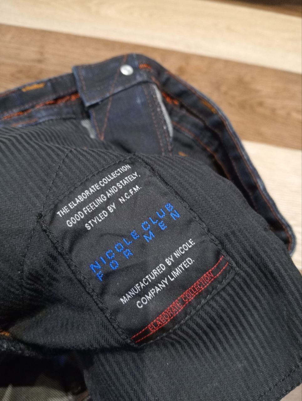Nicole Club NICOLE CLUB FOR MEN JAPAN WASHED DENIM PANTS Size US 32 / EU 48 - 9 Thumbnail
