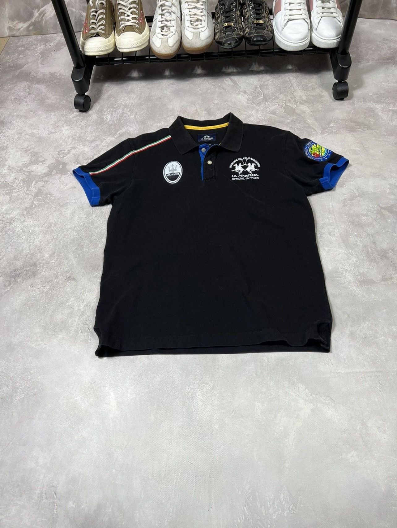 Other Vintage La Martina Maseratti Ralph Lauren Style Polos Tee Size US L / EU 52-54 / 3 - 3 Thumbnail