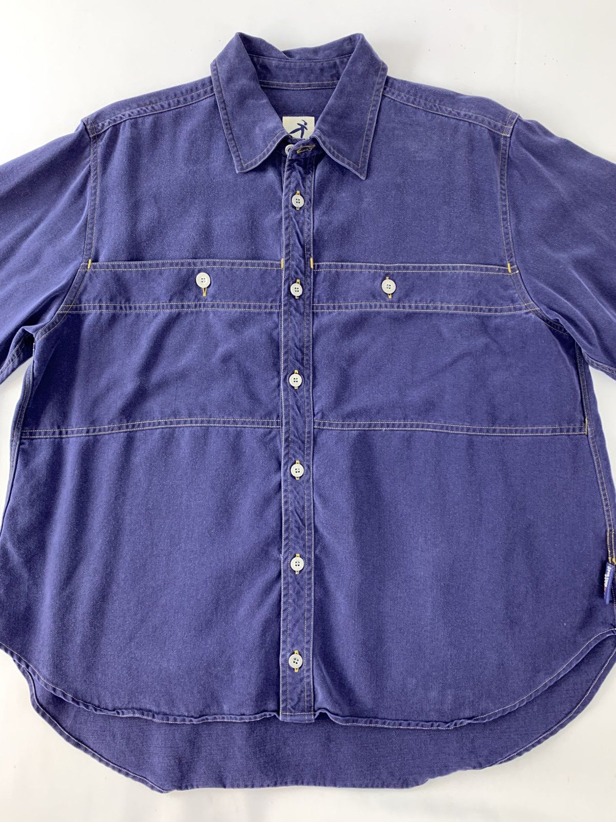 Hai Sporting Gear Hai Sporting Gear Issey Miyake Workwear Longsleeve Shirt Size US XL / EU 56 / 4 - 3 Thumbnail
