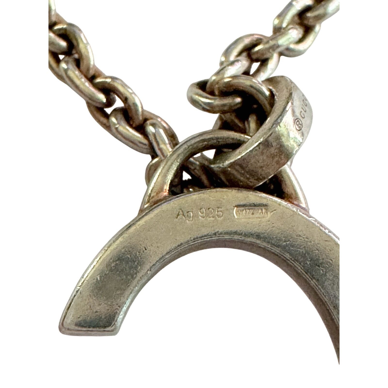 Gucci GUCCI Charlotte 'G' Men's Pendant Necklace Size ONE SIZE - 3 Thumbnail