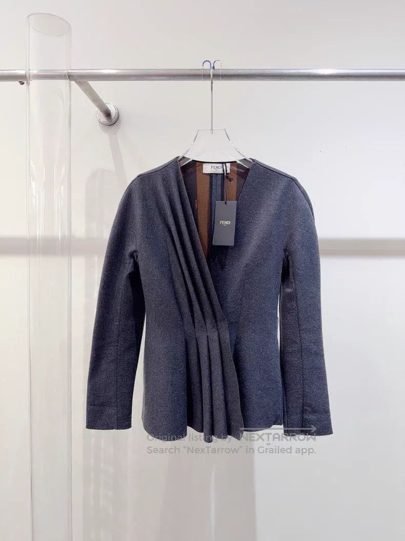 Fendi Fendi Grey coat Size XS / US 0-2 / IT 36-38 - 1 Thumbnail