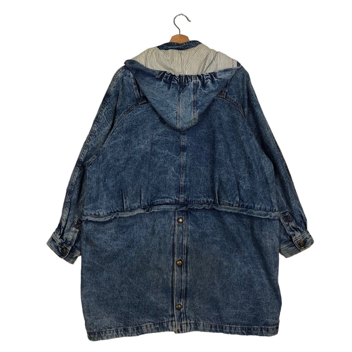 Japanese Brand 🔥RARE HIKORY DENIM JACKET CARGO ISSEY MIYAKE DESIGN Size US M / EU 48-50 / 2 - 8 Thumbnail