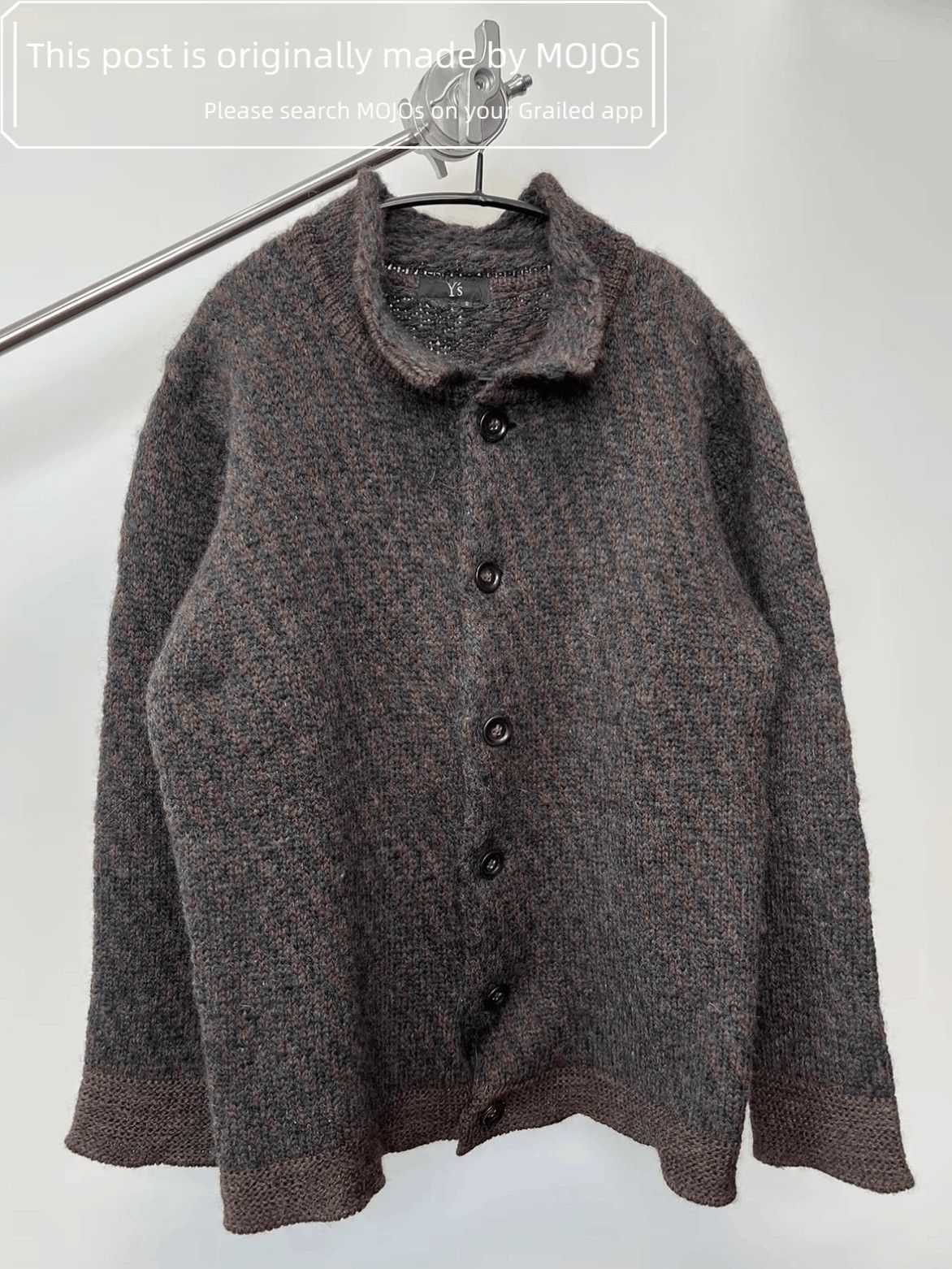 Yohji Yamamoto Yohji Yamamoto Y's Button-up Cardigan mojos0317262 Size US L / EU 52-54 / 3 - 2 Thumbnail