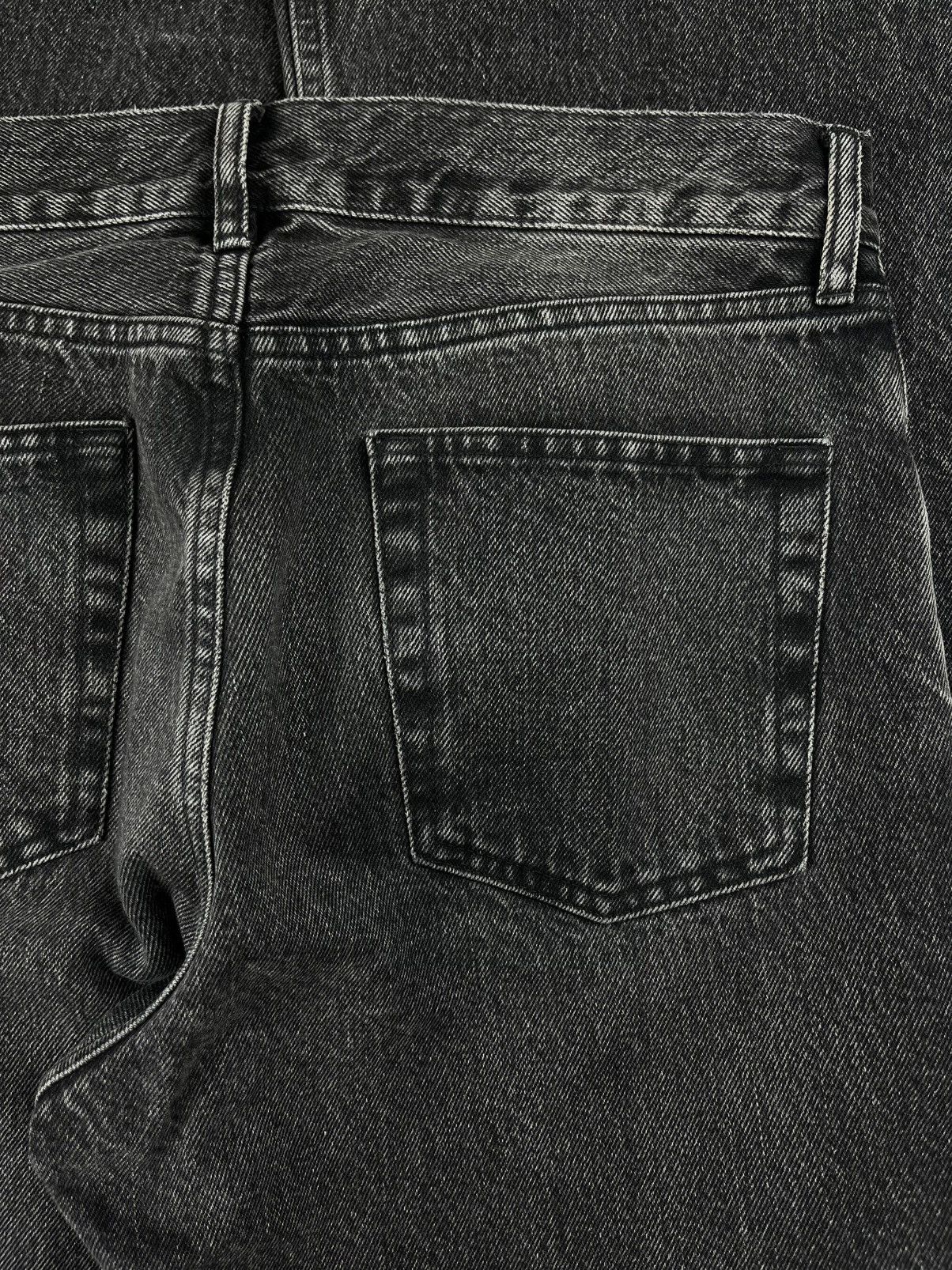 Balenciaga SS19 Balenciaga Vintage Black Flared Bootcut Denim Jeans Size US 30 / EU 46 - 4 Thumbnail