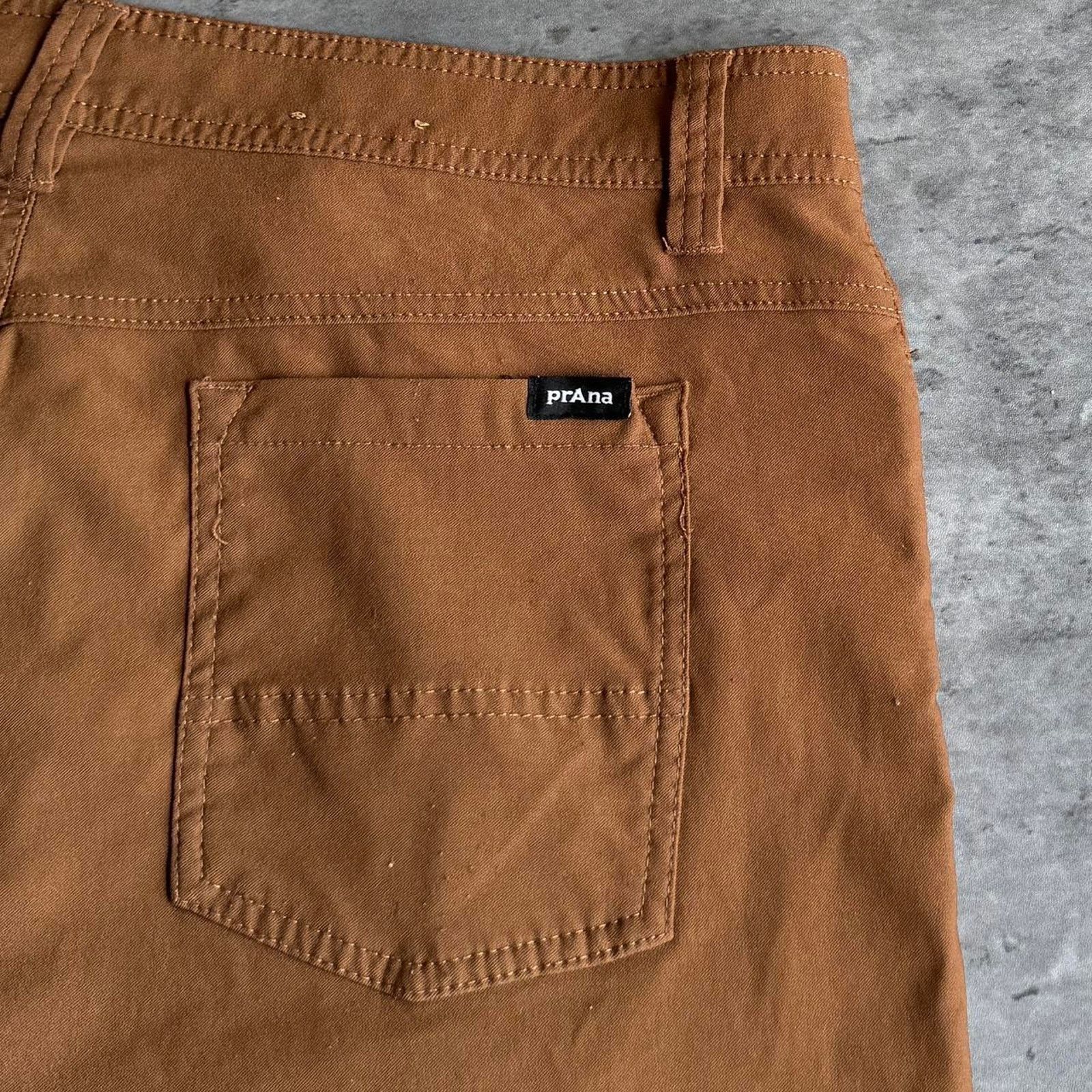 Japanese Brand × Prana × Vintage Prana Tan / Brown Slim Fit Lightweight Casual Chino Pants Size US 36 / EU 52 - 3 Thumbnail