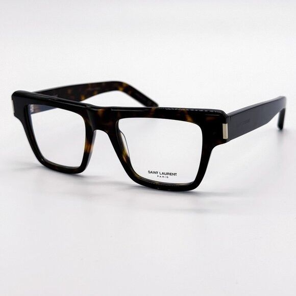Yves Saint Laurent NEW SAINT LAURENT EYEGLASSES SL469 OPT 002 HAVANA WOMEN EYEW Size ONE SIZE - 2 Thumbnail
