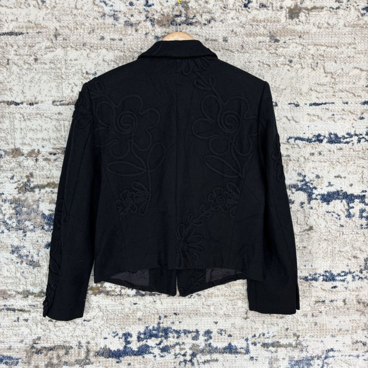 Issey Miyake ISSEY MIYAKI I.S Embroidered Pattern Wool Jacket Size US M / EU 48-50 / 2 - 13 Thumbnail