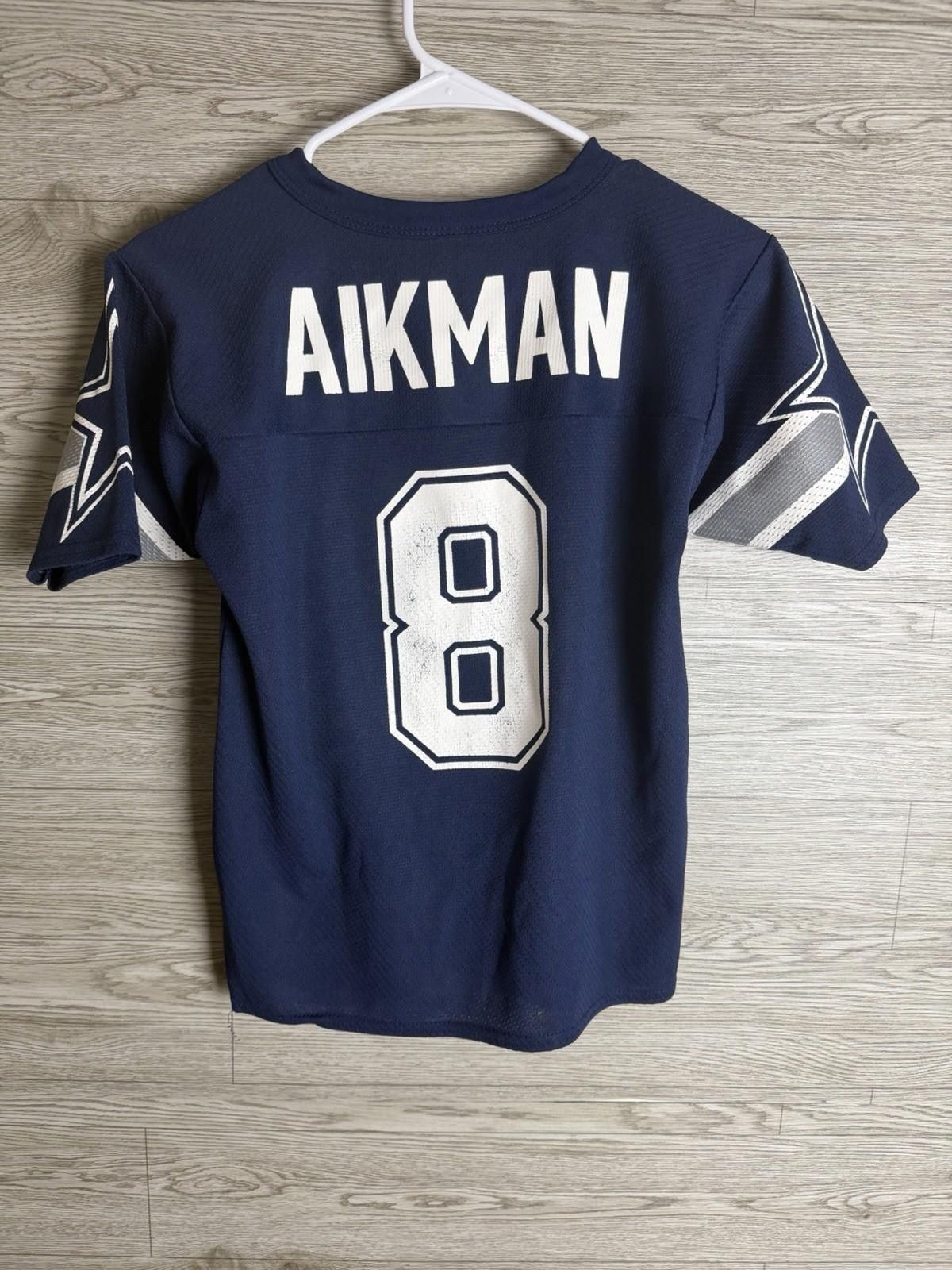 Other Dallas Cowboys Kids Troy Aikman Logo 7 Jersey M Size ONE SIZE - 2 Thumbnail