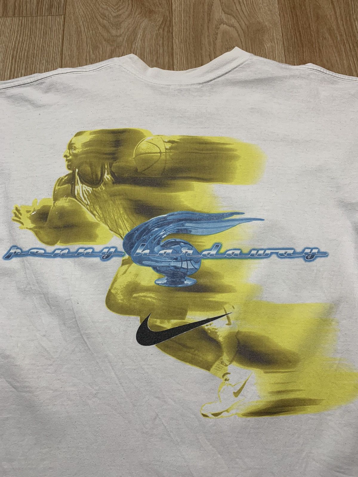 Nike Vintage 90s NBA Penny Hardaway Nike T Shirt Little Penny Size US L / EU 52-54 / 3 - 10 Thumbnail