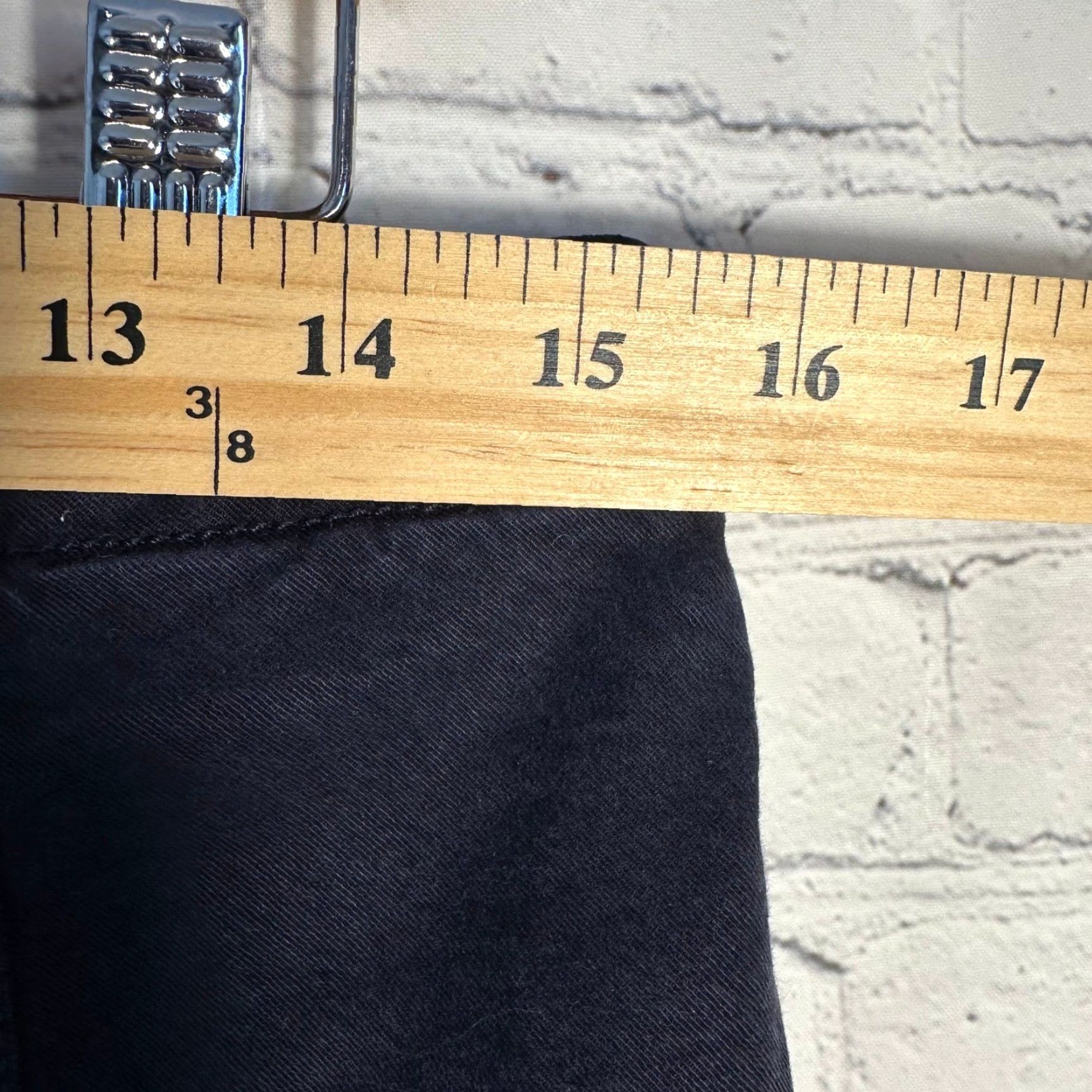 Alex Mill ALEX MILL Navy Blue Tencel Cotton Drawstring Field Pants Women Size 10 Cropped Size 32" / US 10 / IT 46 - 5 Thumbnail