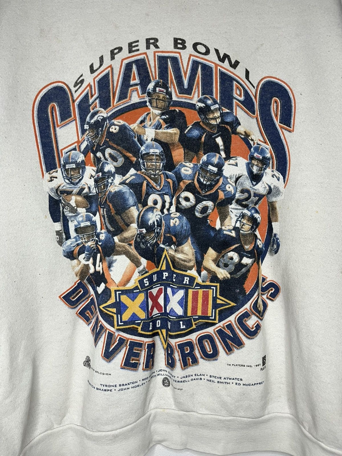 NFL × Vintage Denver Broncos SuperBowl XXXII Creewneck Size US L / EU 52-54 / 3 - 2 Thumbnail