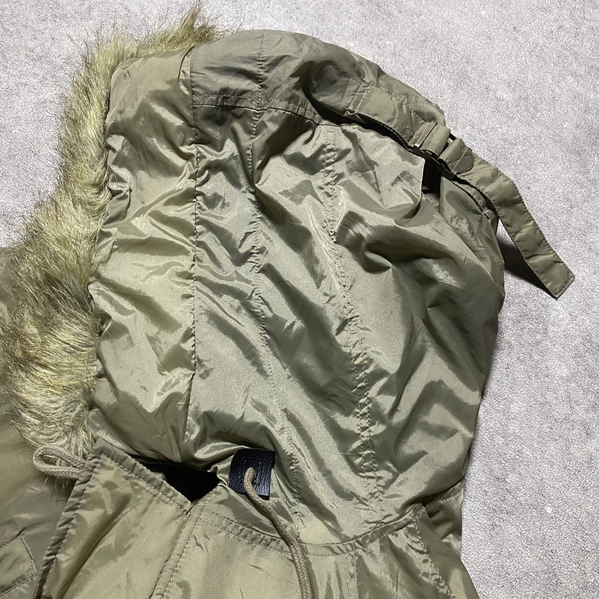 Japanese Brand Blue Moon Blue Military N3B Hunting Coat Fur Size US M / EU 48-50 / 2 - 8 Thumbnail