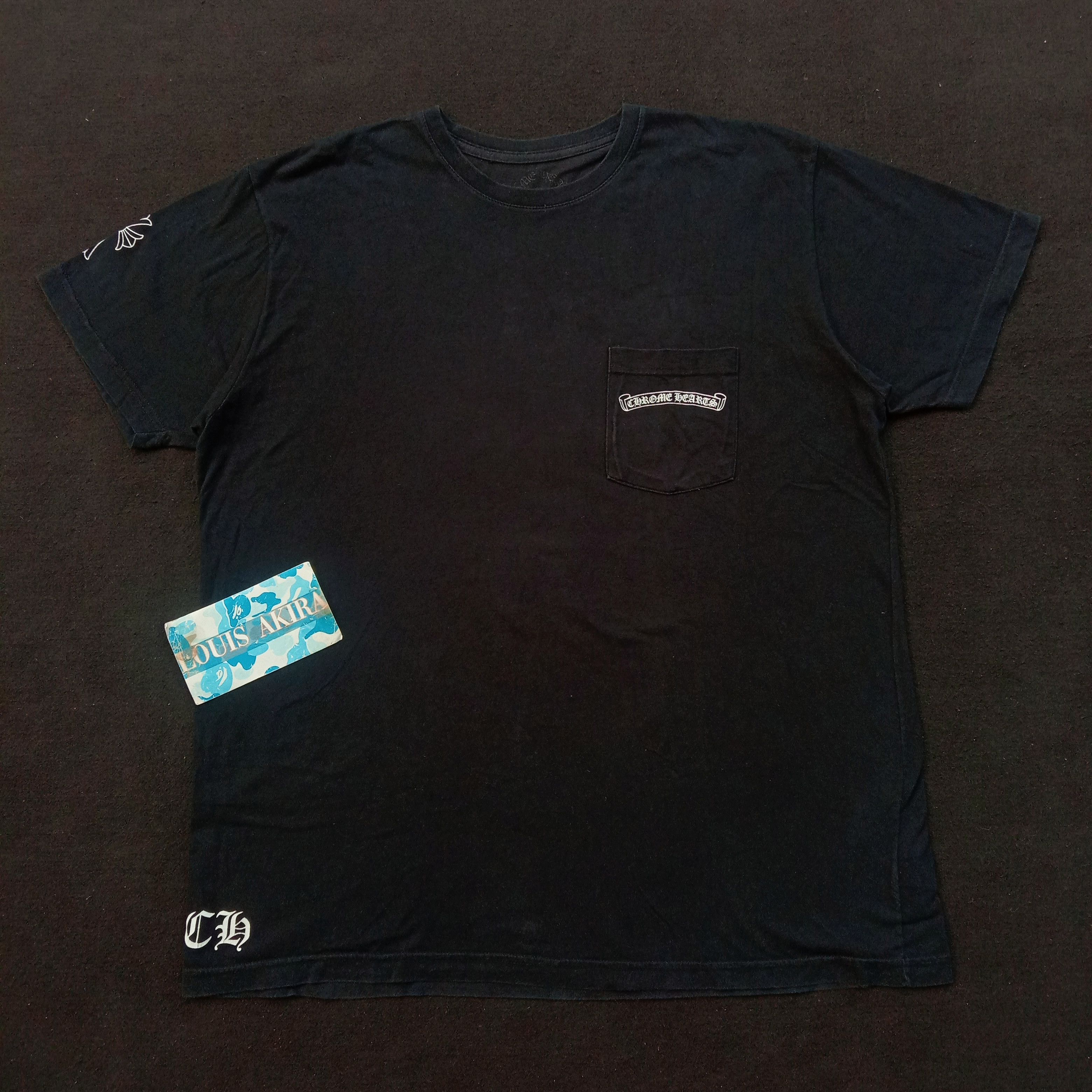 Chrome Hearts Chrome Hearts Multi Cross Pocket Tee Size US XL / EU 56 / 4 - 3 Thumbnail
