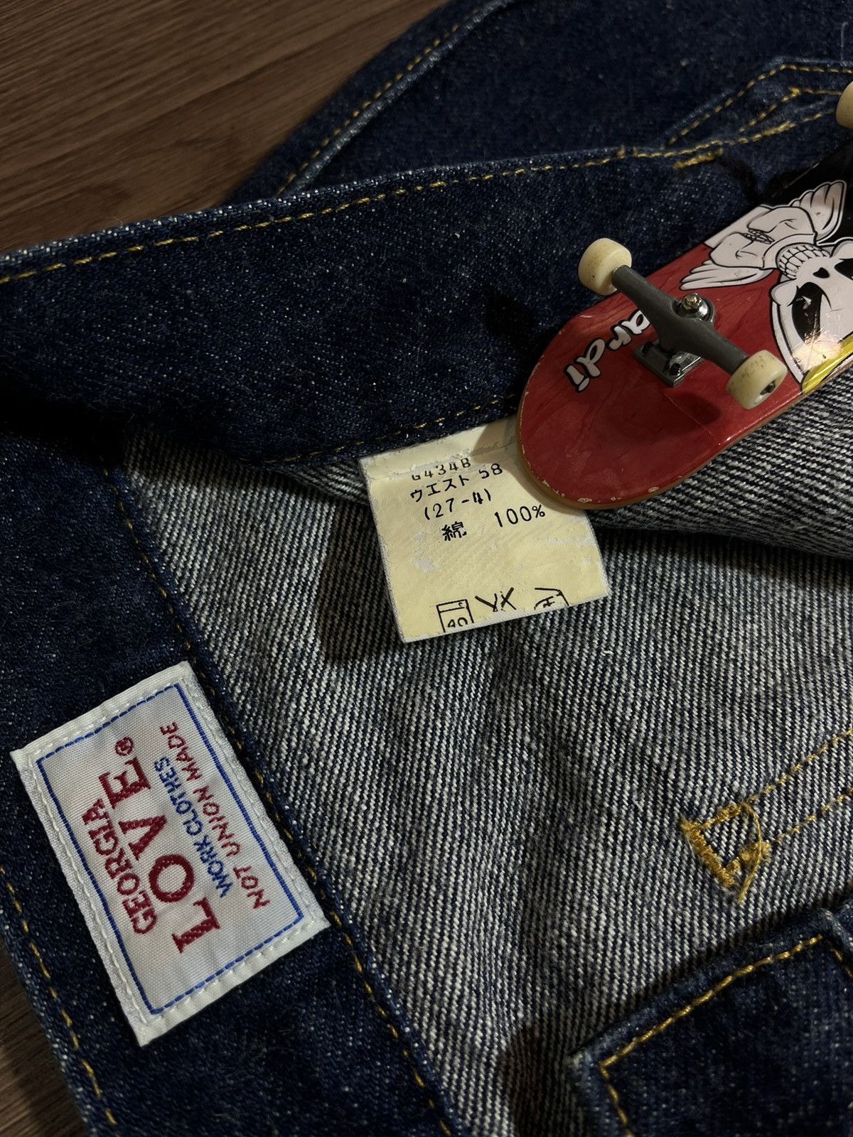 Hysteric Glamour Georgia Love GL HEART japan button down flare denim Size US 26 / EU 42 - 15 Thumbnail