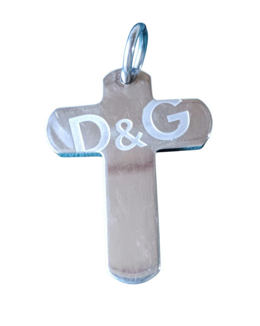 hyde着用　希少　DOLCE&GABBANA cross necklace KIM DOLCE&GABBANA Necklace with Rhinestone Crystal Cross