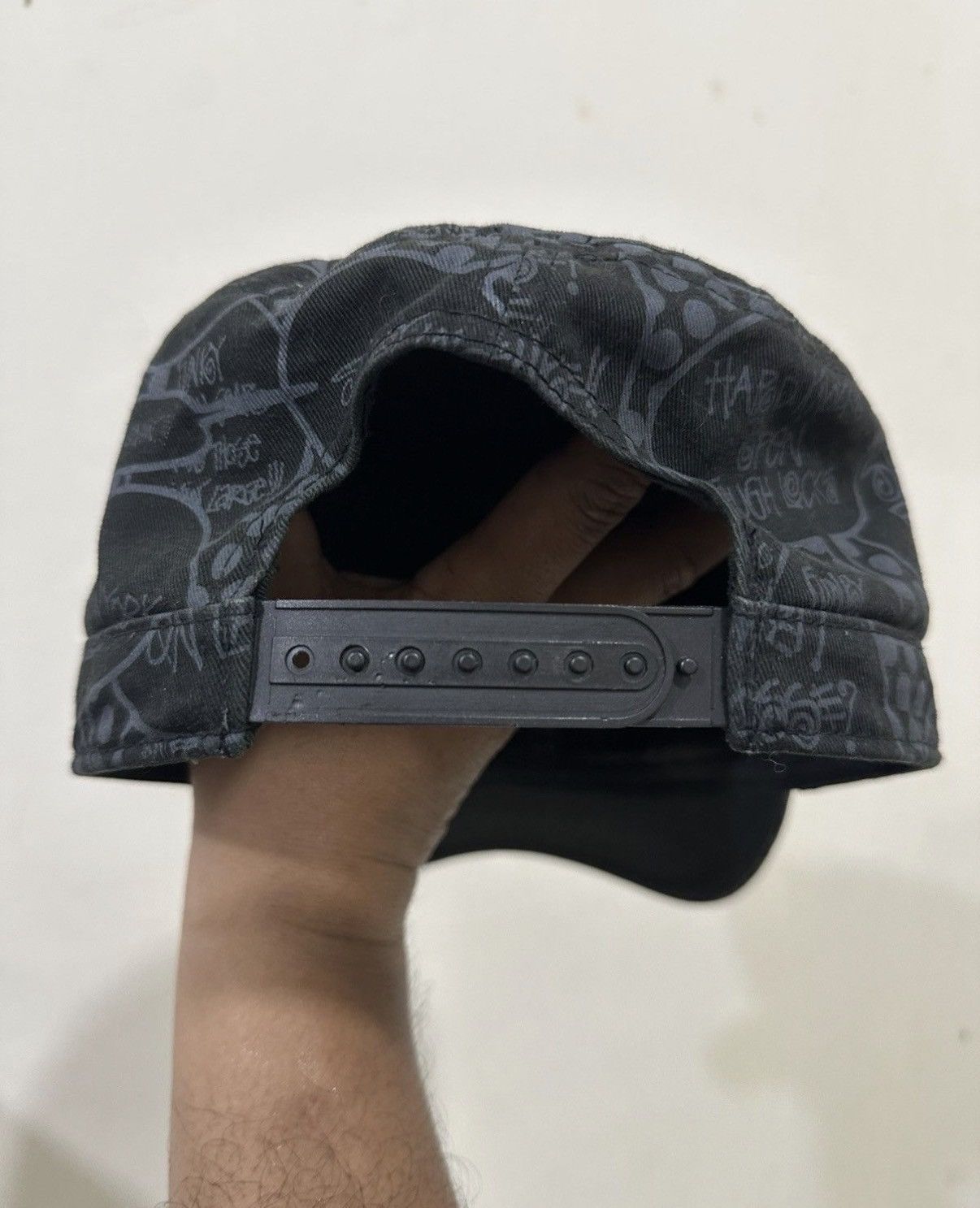Stussy VTG STUSSY Full Print Punk Cap Size ONE SIZE - 4 Thumbnail