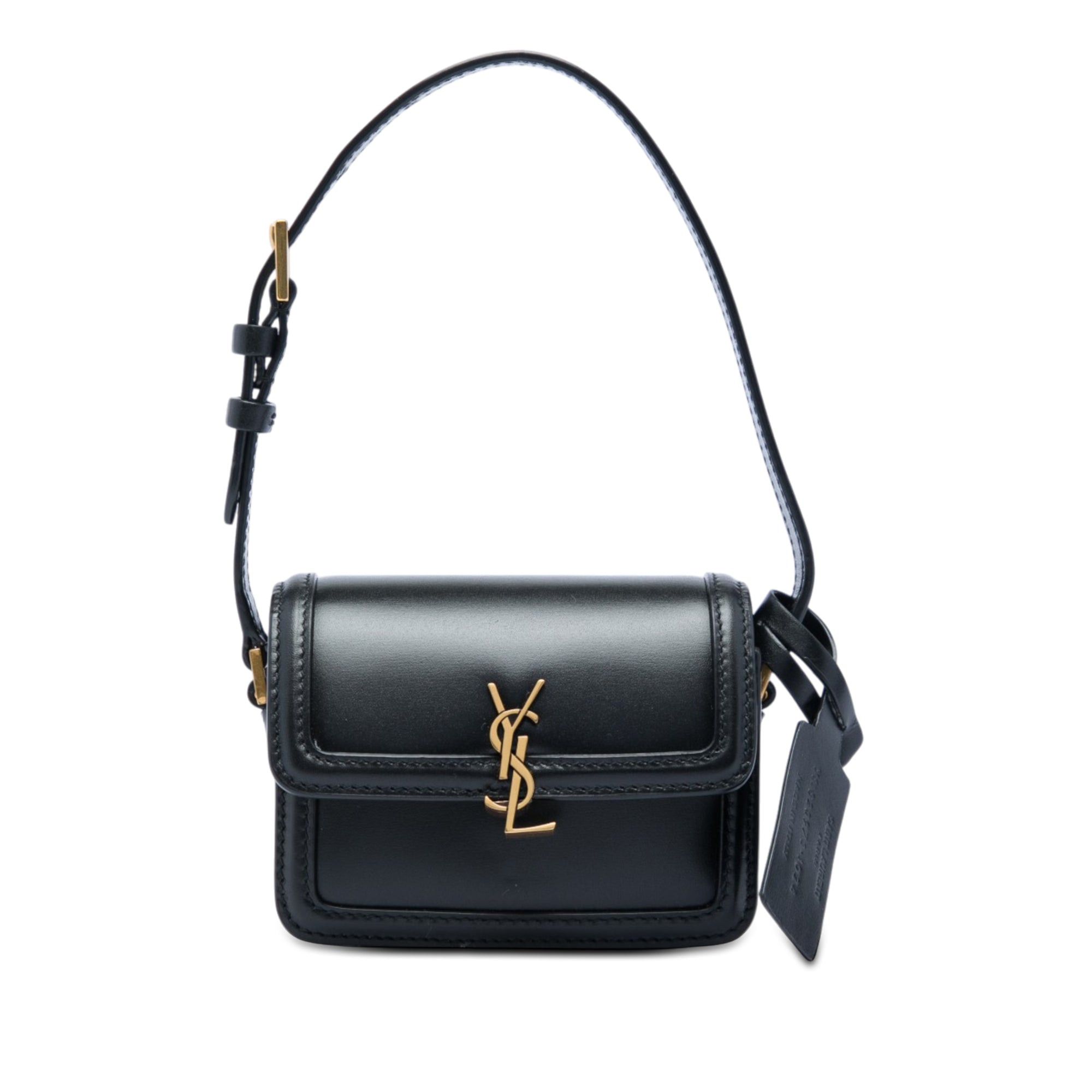 Saint Laurent Paris Micro Calfskin Solferino Satchel In Box Size ONE SIZE - 1 Thumbnail
