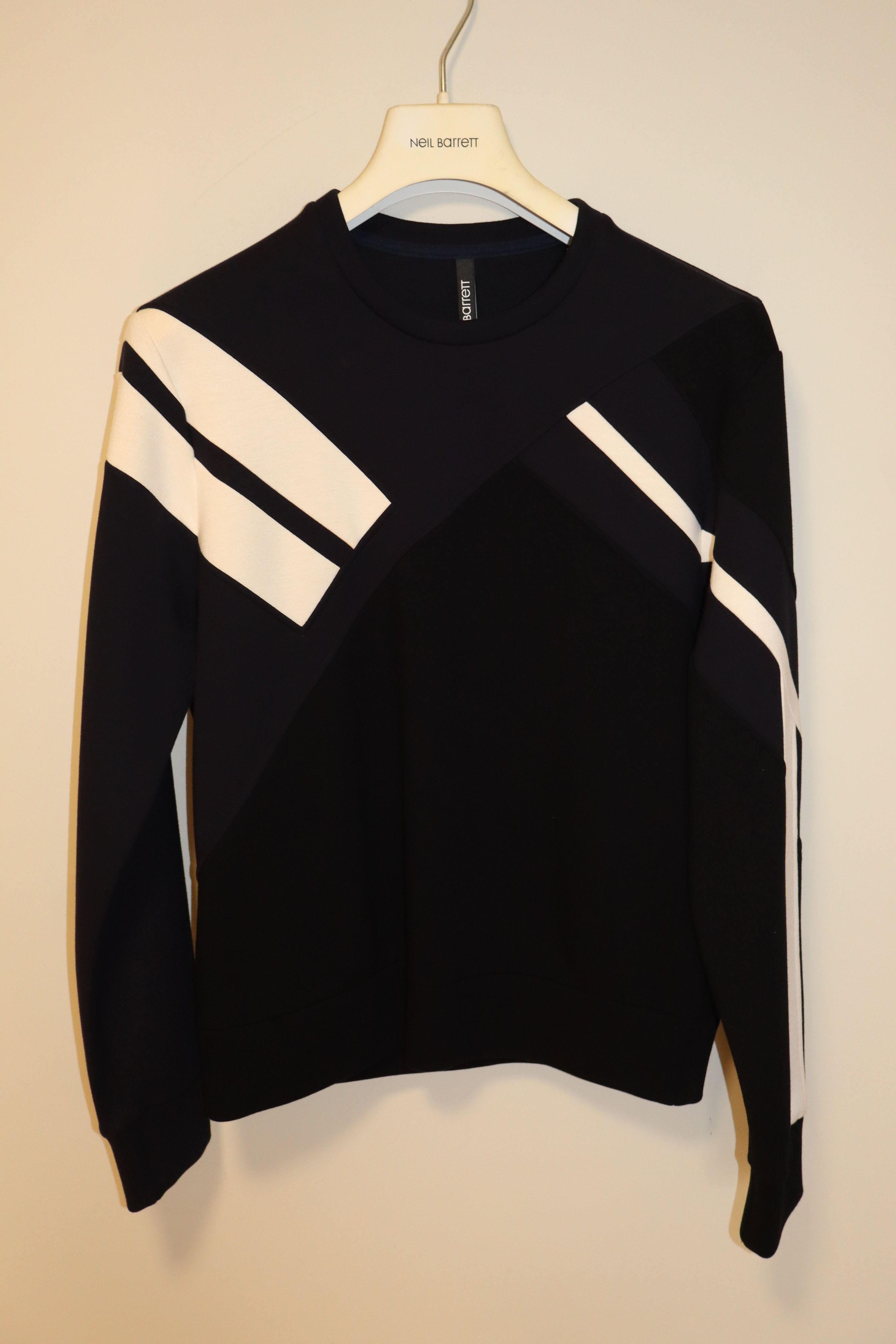 Neil Barrett Neoprene geometric sweatshirt Size US XS / EU 42 / 0 - 1 Thumbnail