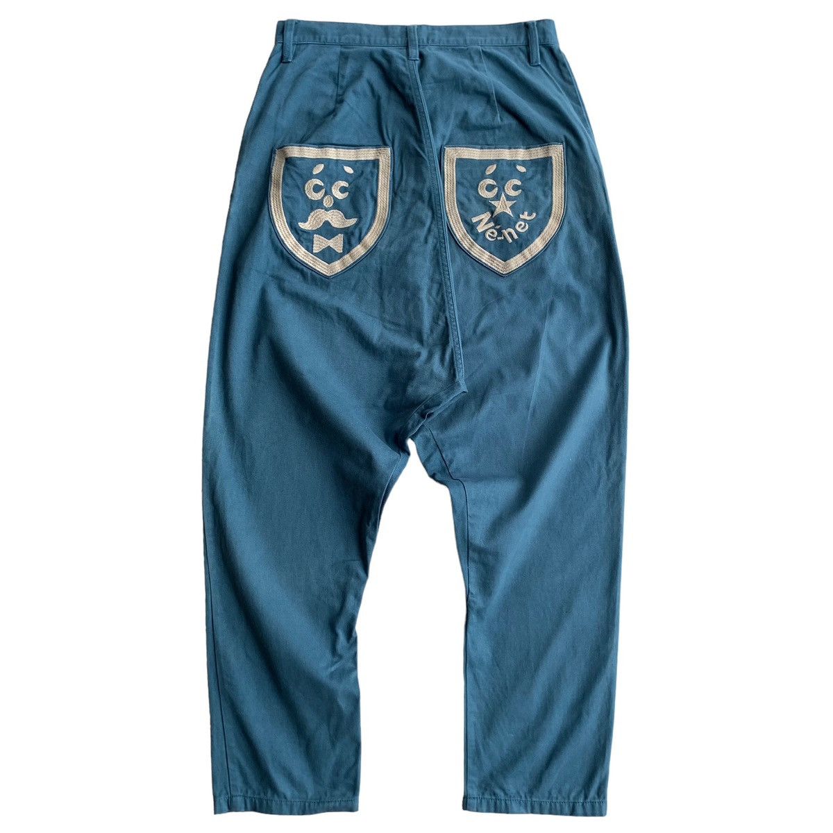 Issey Miyake × Japanese Brand × Ne-Net 2000s Ne-net by Issey Miyake Wide Jorts Pants Size 28" / US 6 / IT 42 - 1 Thumbnail