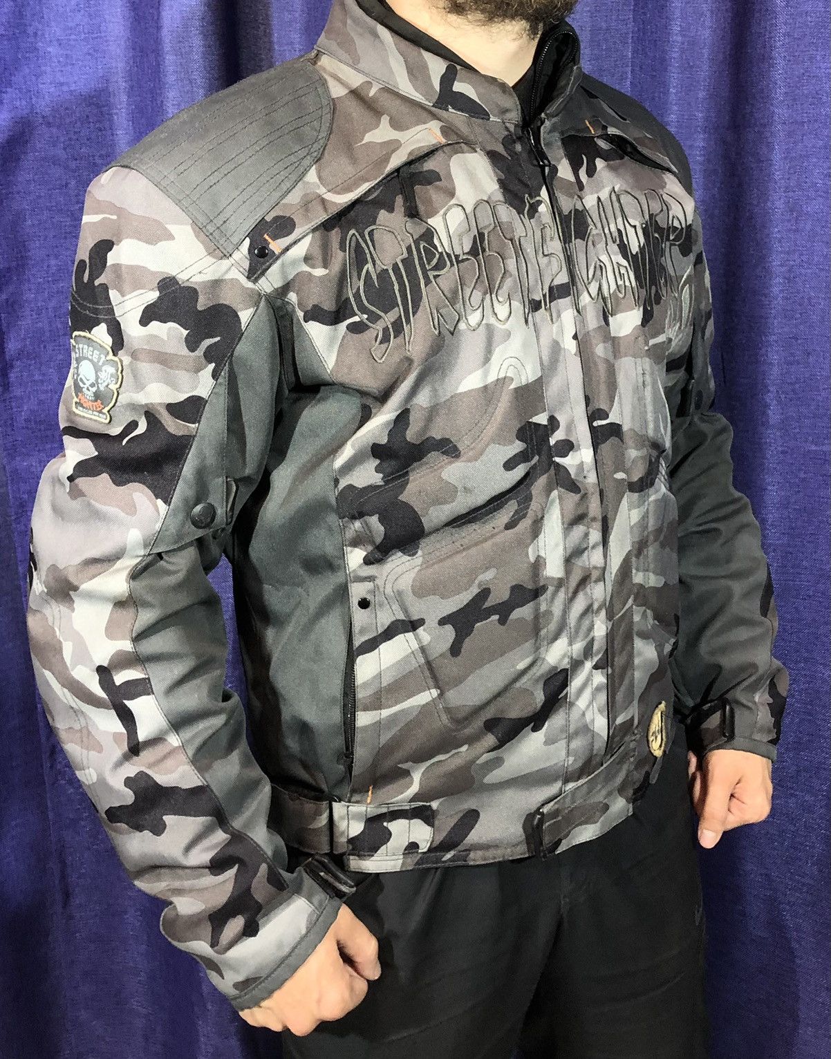 Ferrari × Honda × Yamaha StreetFighter Motorcycle Jacket Racing Size US M / EU 48-50 / 2 - 3 Thumbnail