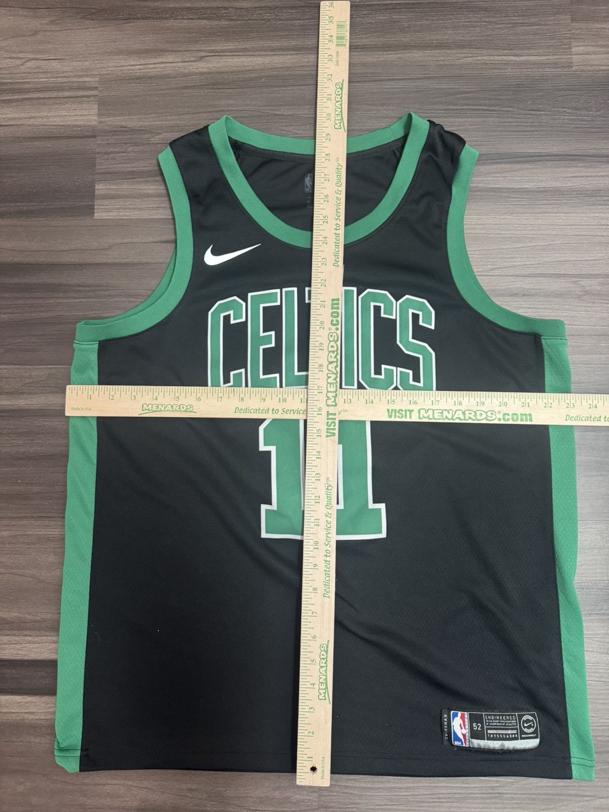 Nike Boston Celtics Kyrie Irving #11 NBA Statement Edition Jersey Size US XL / EU 56 / 4 - 6 Thumbnail