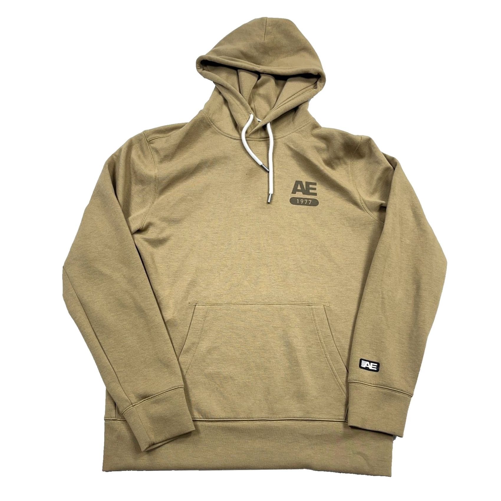 American Eagle Outfitters American Eagle Hoodie Men Small Brown Pullover Sweatshirt Active Lounge Wear Size US S / EU 44-46 / 1 - 2 Thumbnail