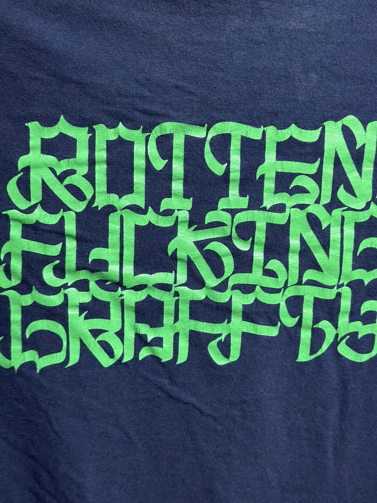 Japanese Brand × Vintage Vintage Rotten Graffty Faded Tee Size US L / EU 52-54 / 3 - 6 Thumbnail