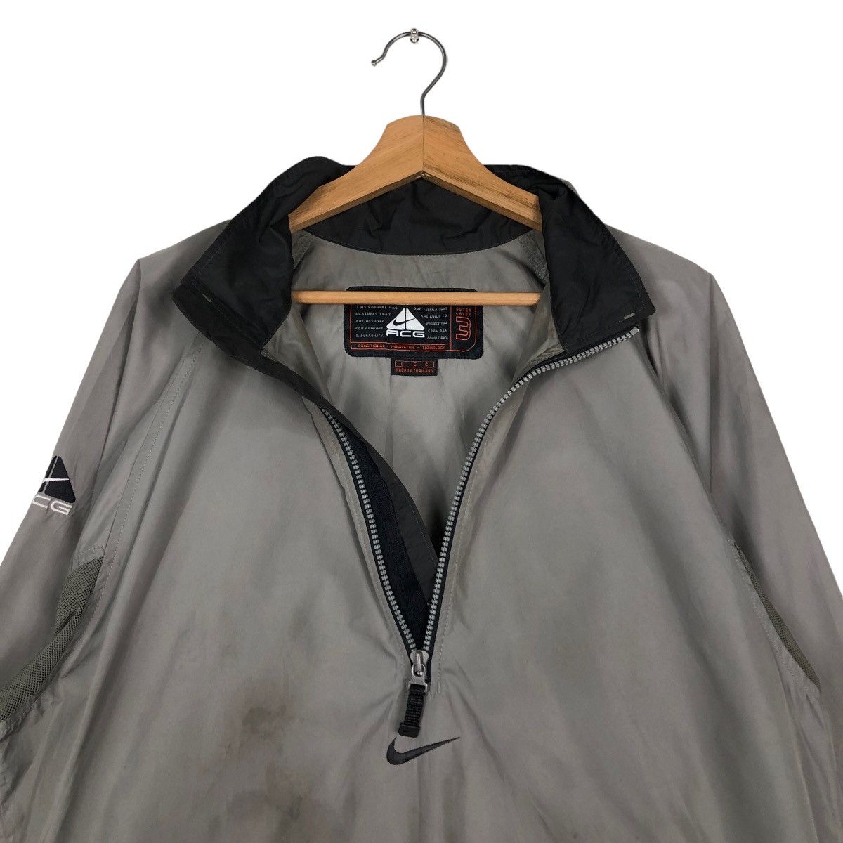 Nike ACG 🔥Vintage Anorak Jacket Nike Acg Pull Over Half Zipper Size US L / EU 52-54 / 3 - 12 Thumbnail