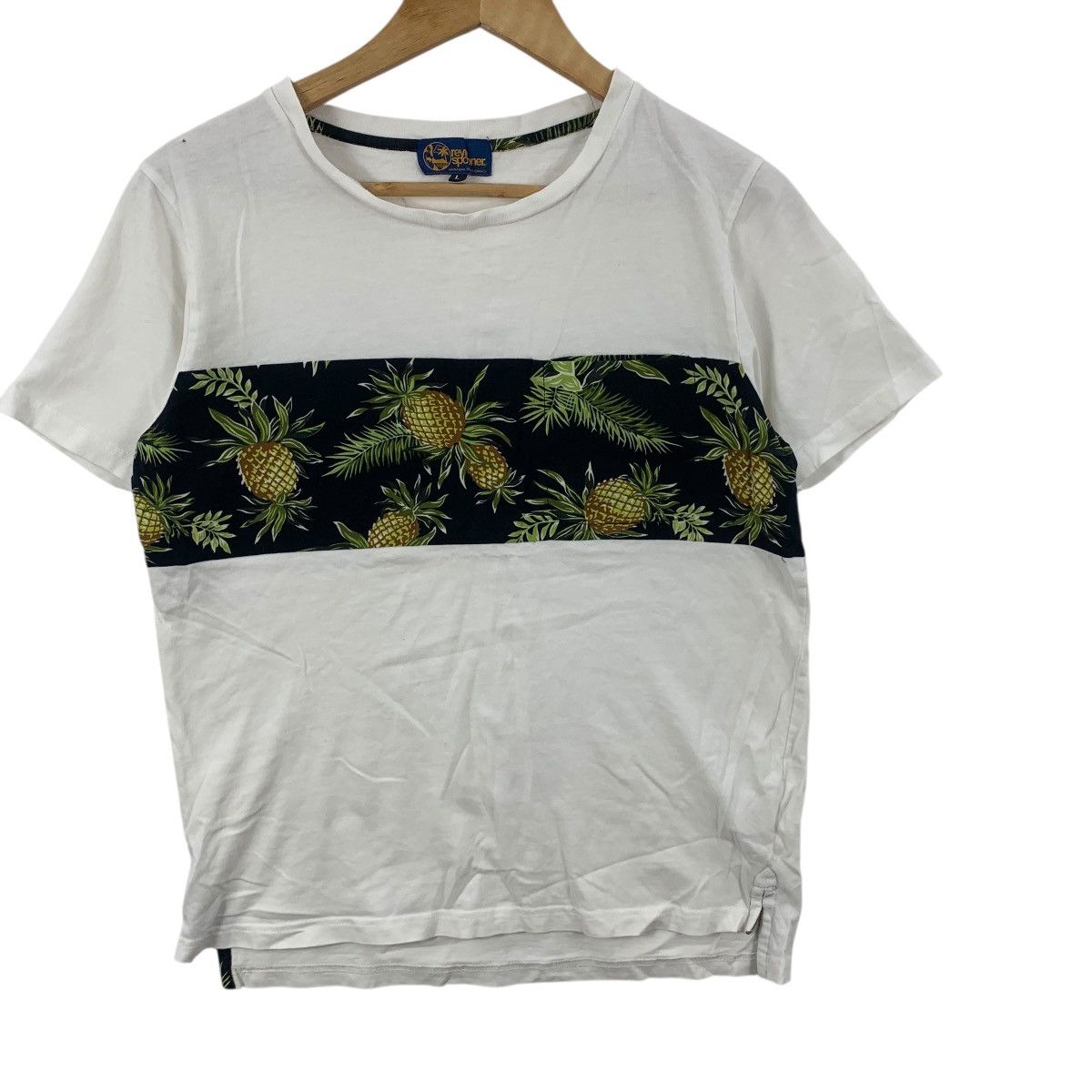 Reyn Spooner REYN SPOONER HAWAII Pineapple Over Print Tee Shirt Top Beach Size L / US 10 / IT 46 - 5 Thumbnail