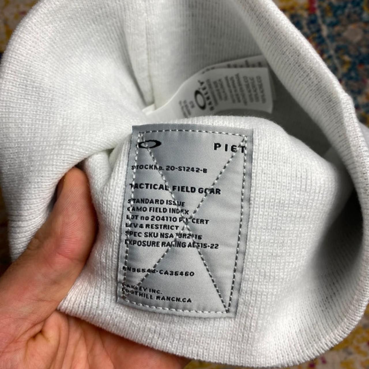 Oakley × PIET Vintage Oakley Piet Logo Graphic Beanie Size ONE SIZE - 3 Thumbnail
