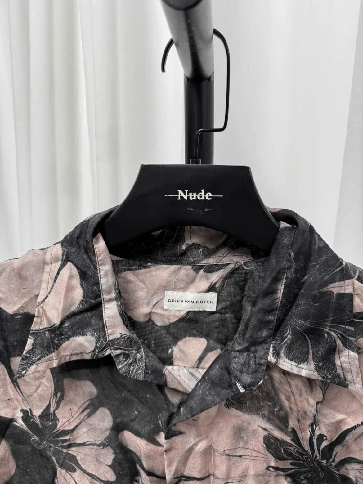 Dries Van Noten Sz 46 Dries Van Noten Flower Print Silk Shirt-2507 Size US S / EU 44-46 / 1 - 3 Thumbnail