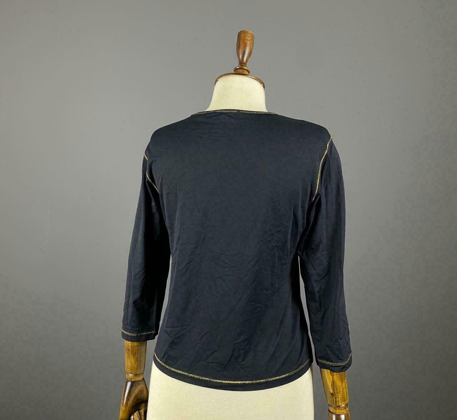 Versace Women Versace Classic V2 Black Crew Neck Sweater Size 48 Size M / US 6-8 / IT 42-44 - 4 Thumbnail