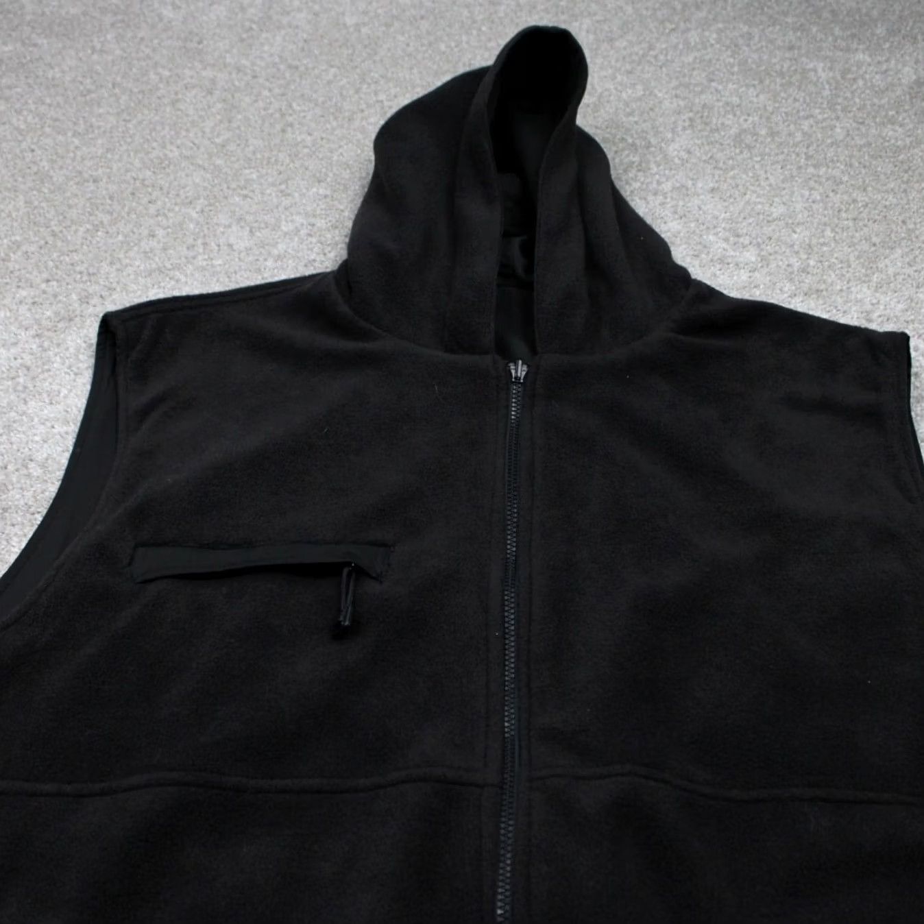 Vintage Ice Armor Reversible Vest Jacket Mens 2XL Black Hooded Full Zip Coat Size US XXL / EU 58 / 5 - 4 Thumbnail